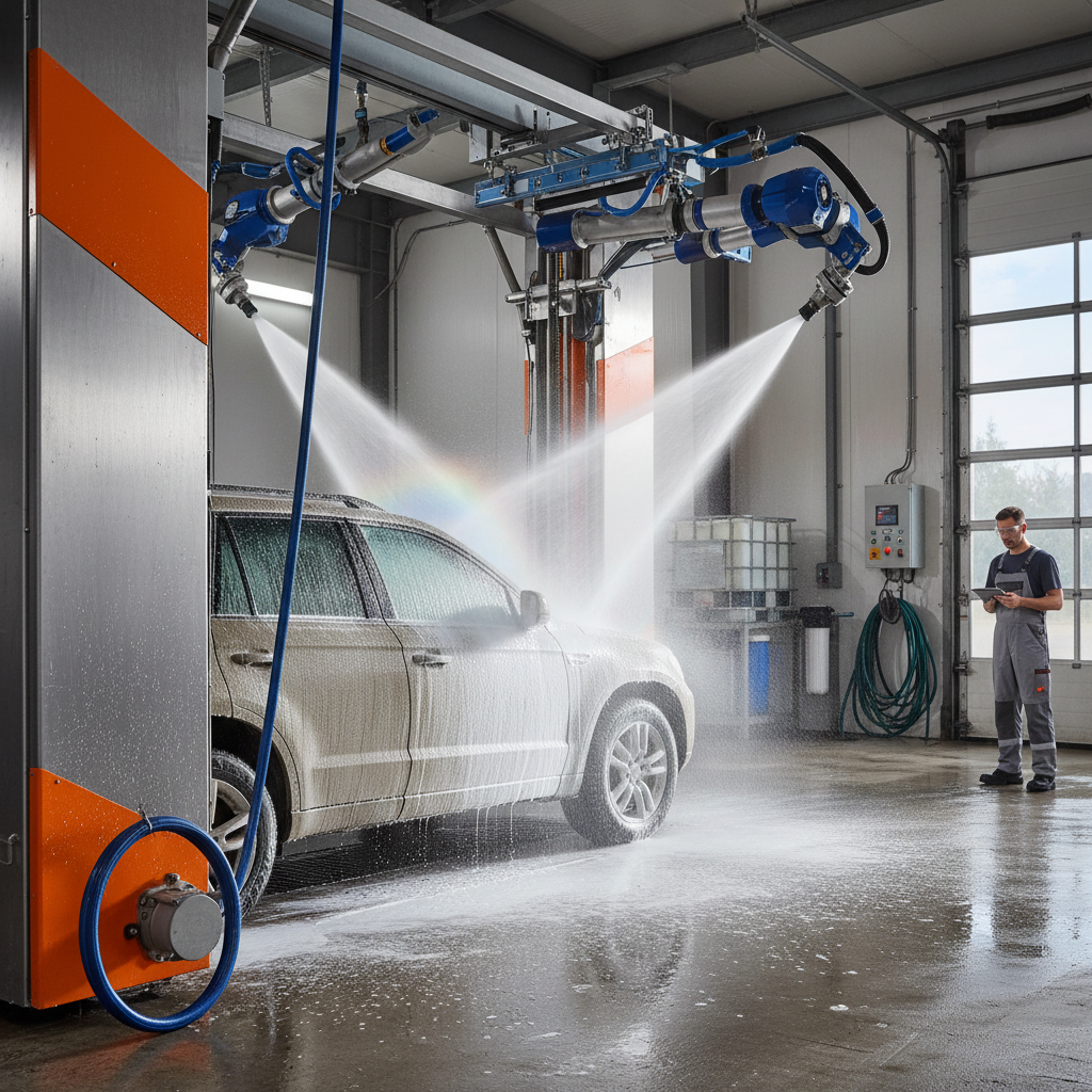 Unlock a Professional Shine with High Pressure Spray Wax Technology