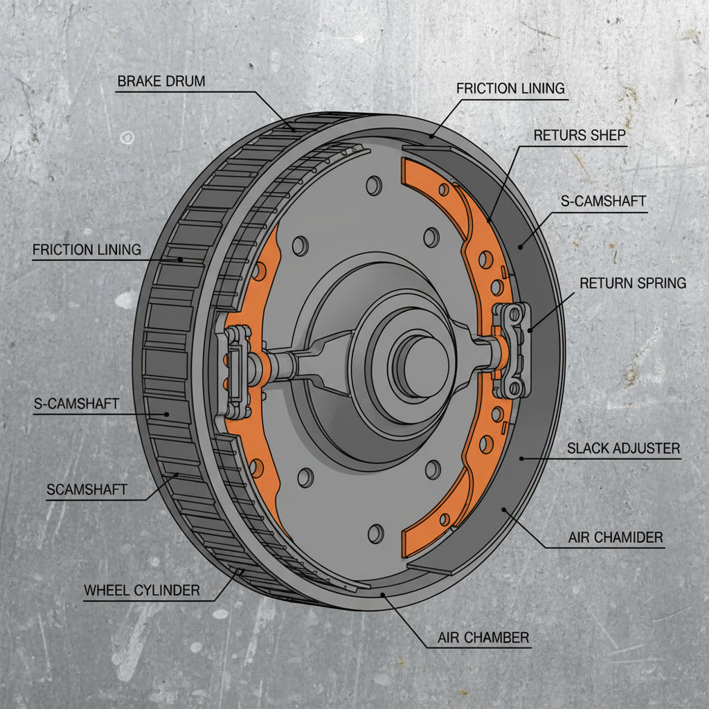 Comprehensive Guide to Understanding Drum Brakes on a Semi Truck