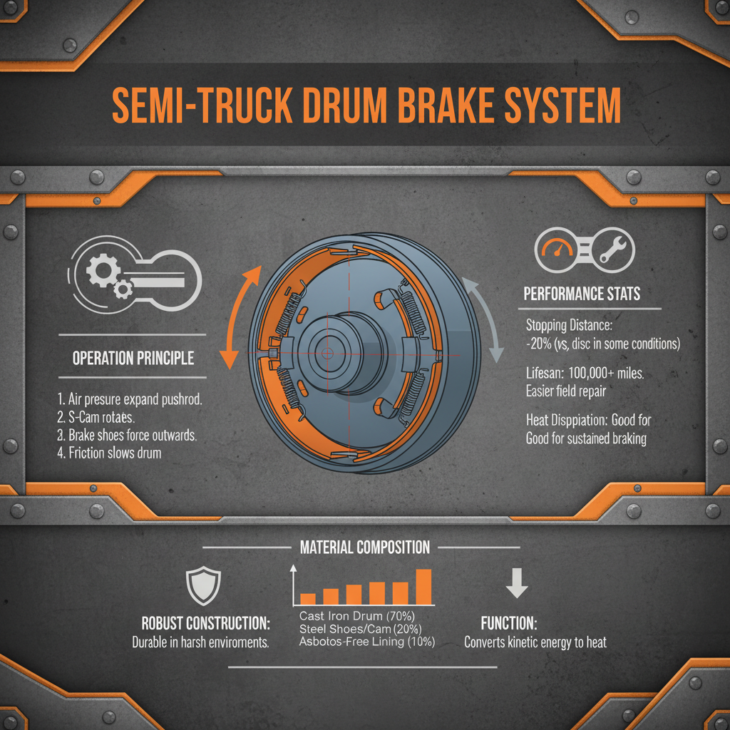 Comprehensive Guide to Understanding Drum Brakes on a Semi Truck