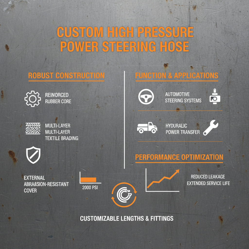 Comprehensive Guide to Custom High Pressure Power Steering Hose Solutions