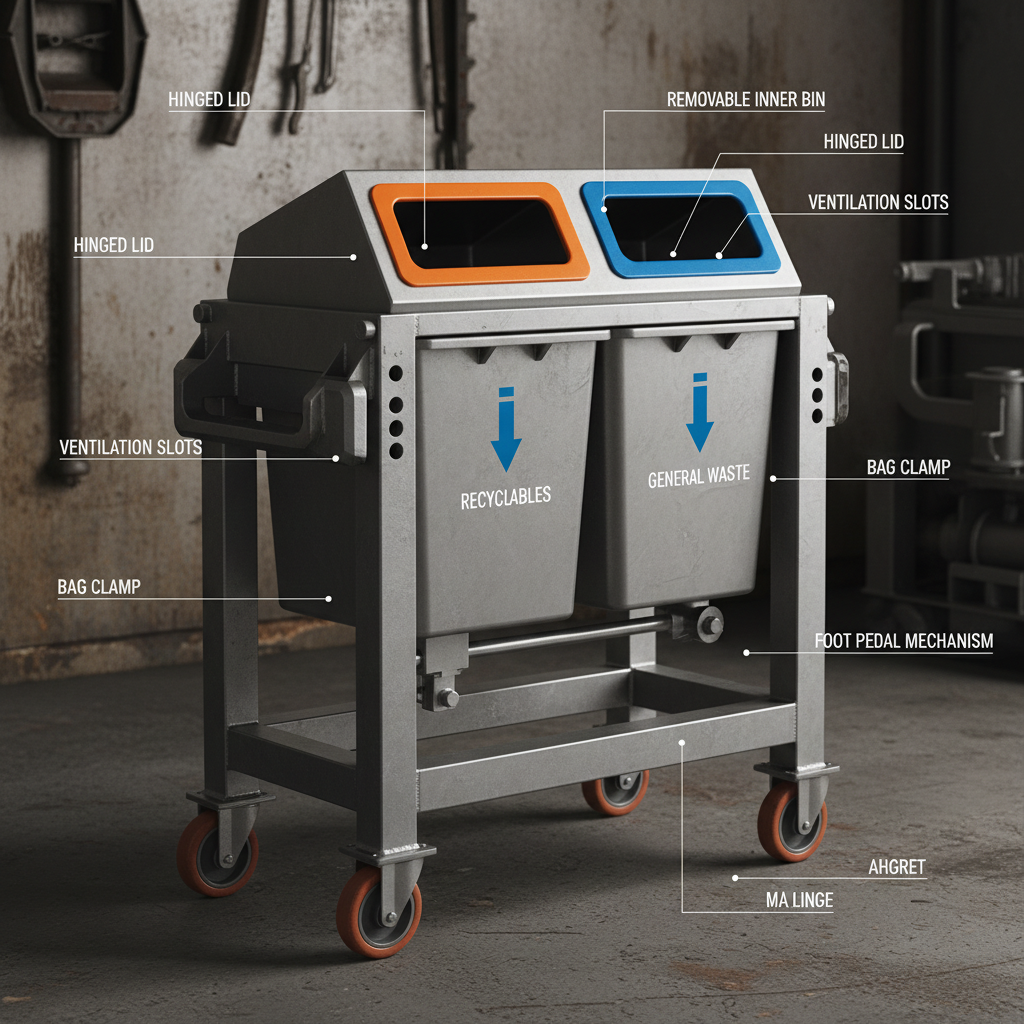 Choosing the Right Dual Waste Bin for Business Efficiency and Sustainability