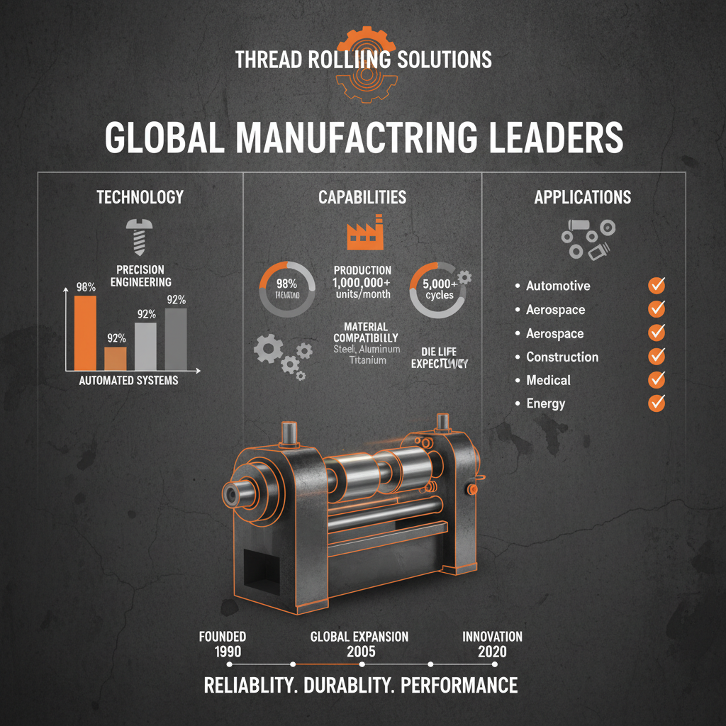 Expert 3 Die Thread Rolling Machine Company Capabilities and Applications
