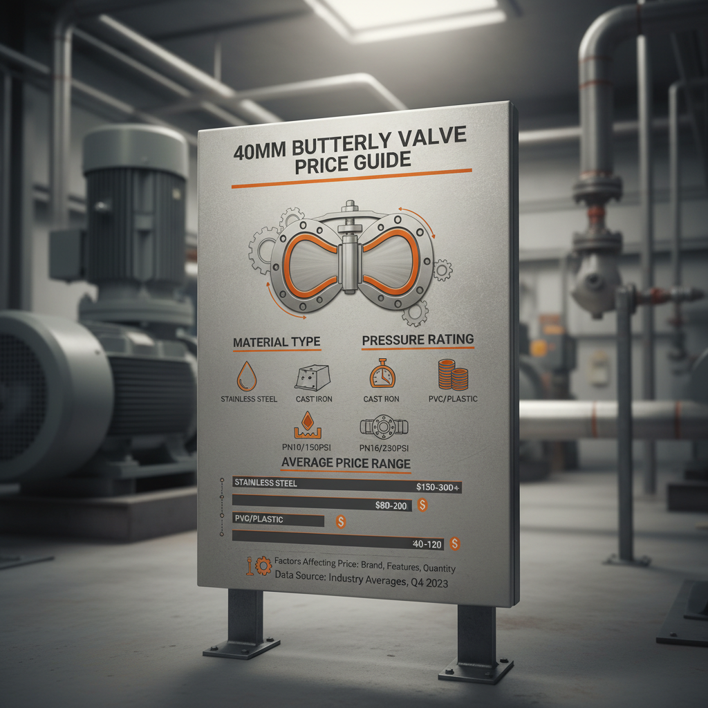 Comprehensive Guide to 40mm Butterfly Valve Price Factors and Quality Considerations