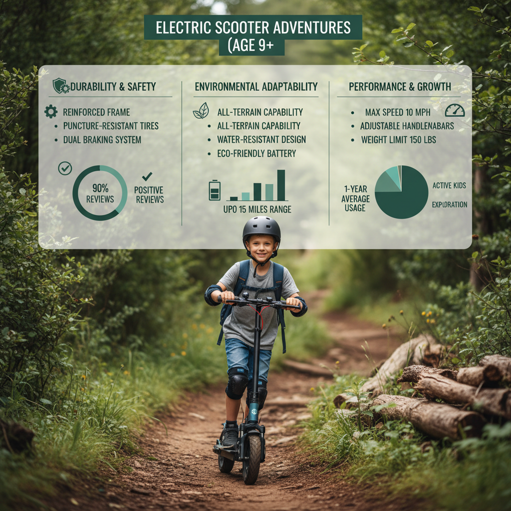 Choosing the Best Electric Scooter for a 9 Year Old Rider's Safety