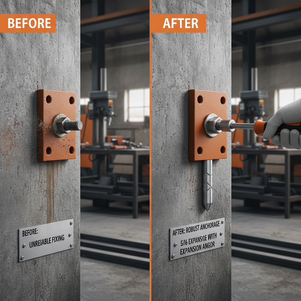 Understanding the Versatility of 5 16 Expansion Anchor for Secure Fastening