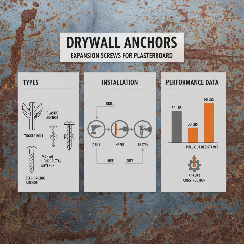 Comprehensive Guide to Using Expansion Screws for Drywall Applications