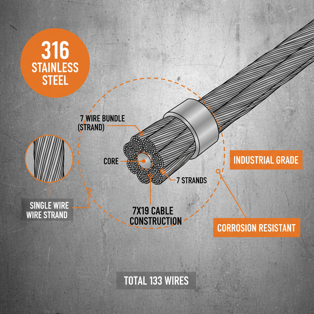 Comprehensive Guide to 3 16 7x19 Stainless Steel Cable Properties and Applications