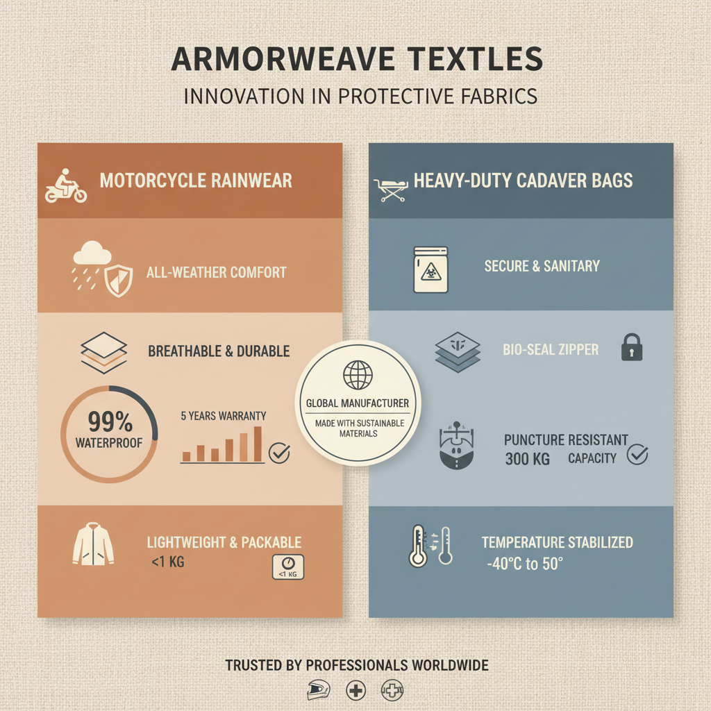 Comprehensive Guide to Motorcycle Rainwear and Heavy Duty Cadvaer Bag Manufacturers