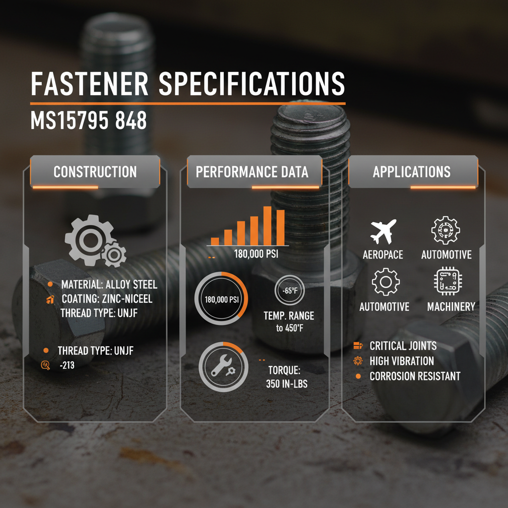 Comprehensive Guide to MS15795 848 Fasteners for Aerospace and Industrial Applications