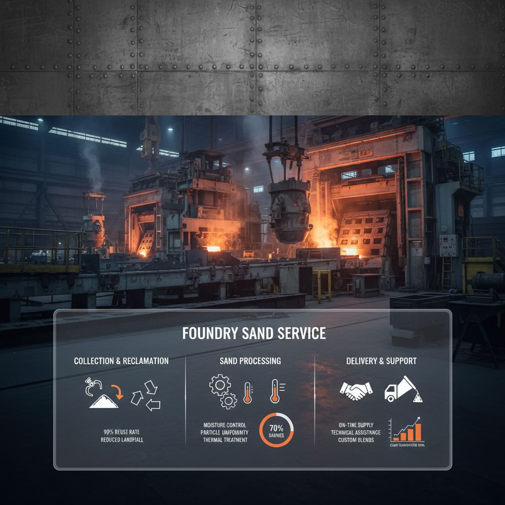 Comprehensive Foundry Sand Service Solutions for Optimal Casting Performance