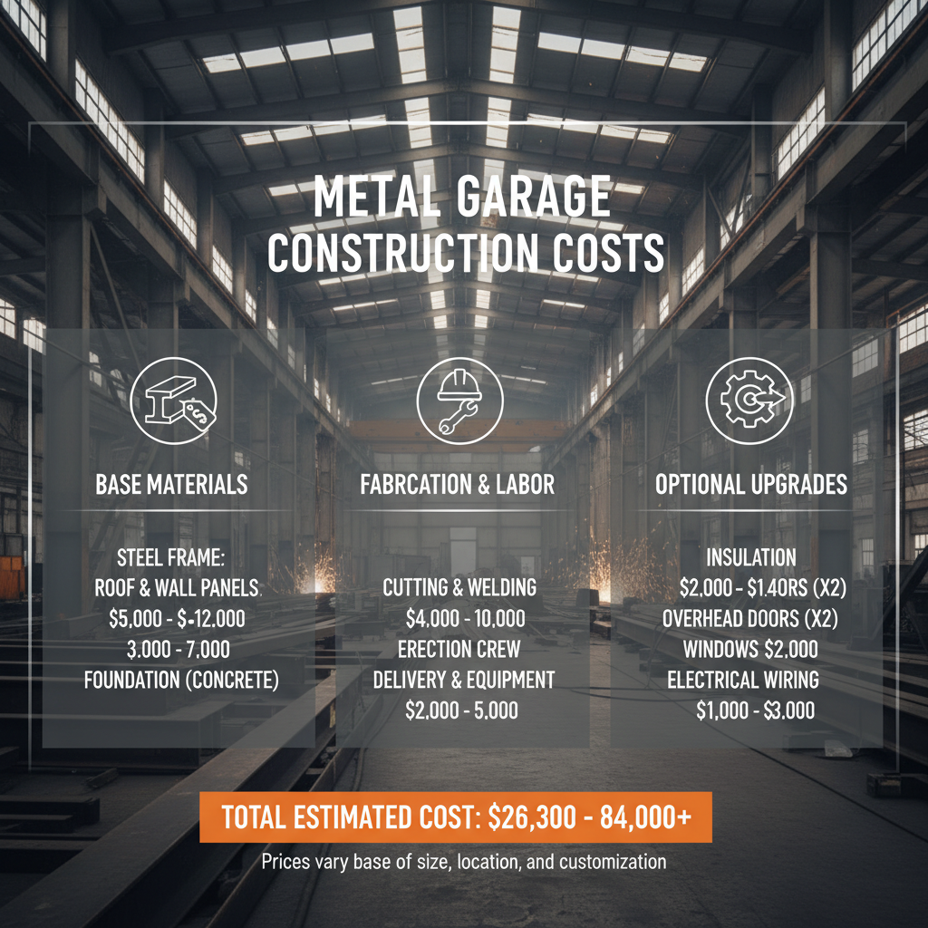 Understanding the Cost to Build a Metal Garage for Your Property