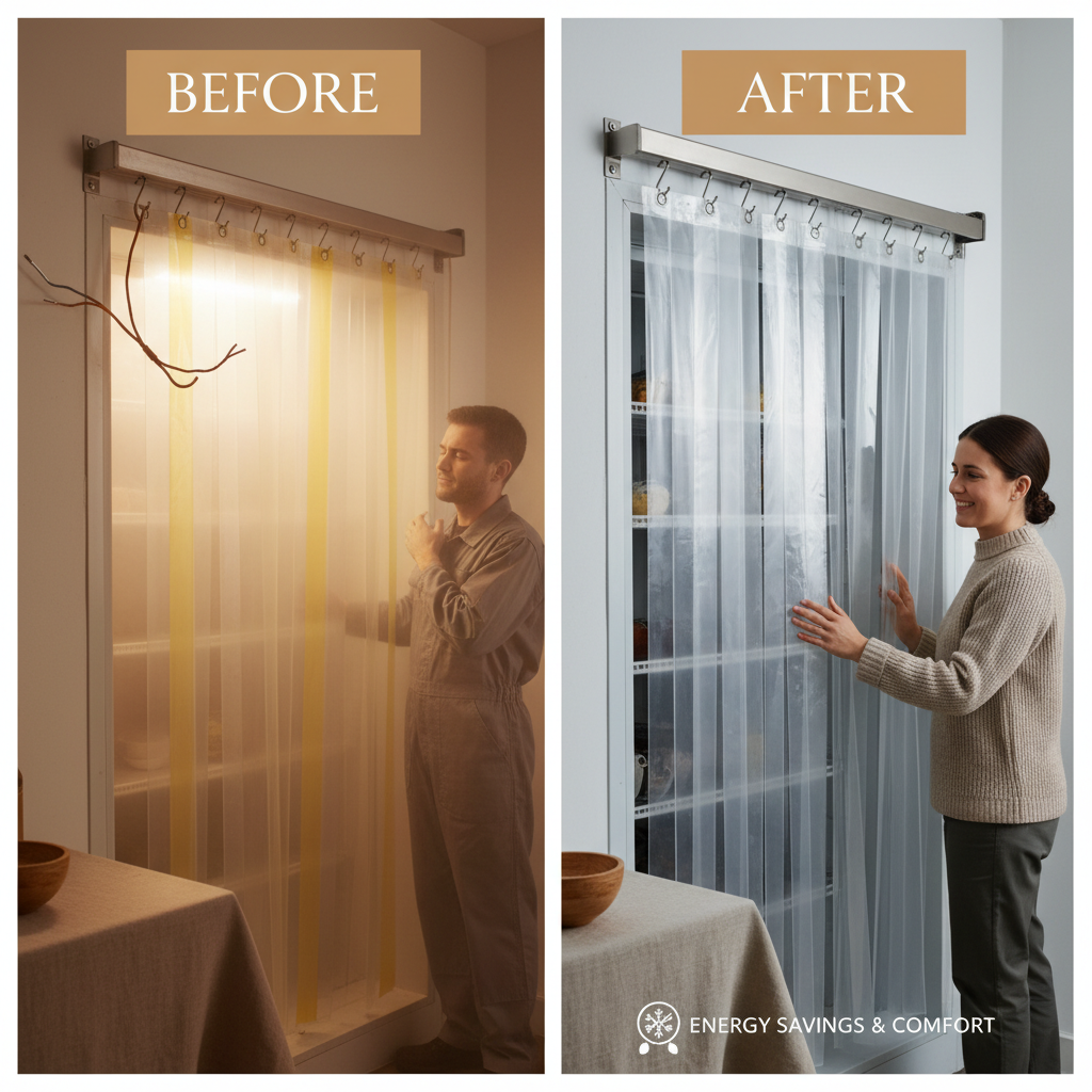 Comprehensive Guide to Freezer Door Curtains cortina de plástico para puerta del congelador