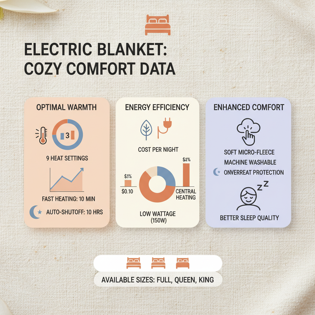 Discover the Comfort of a Full Size Electric Blanket for Cozy Warmth