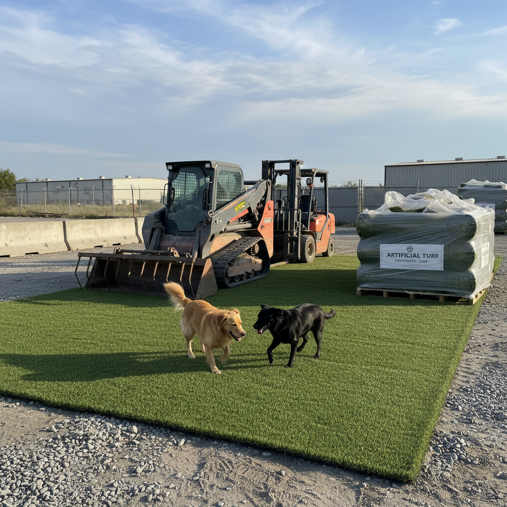 Fake Grass and Dogs Creating a Pet Friendly and Durable Yard