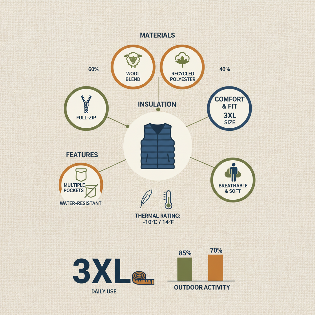 Comprehensive Guide to Choosing the Best Mens 3XL Winter Vest for Warmth and Comfort