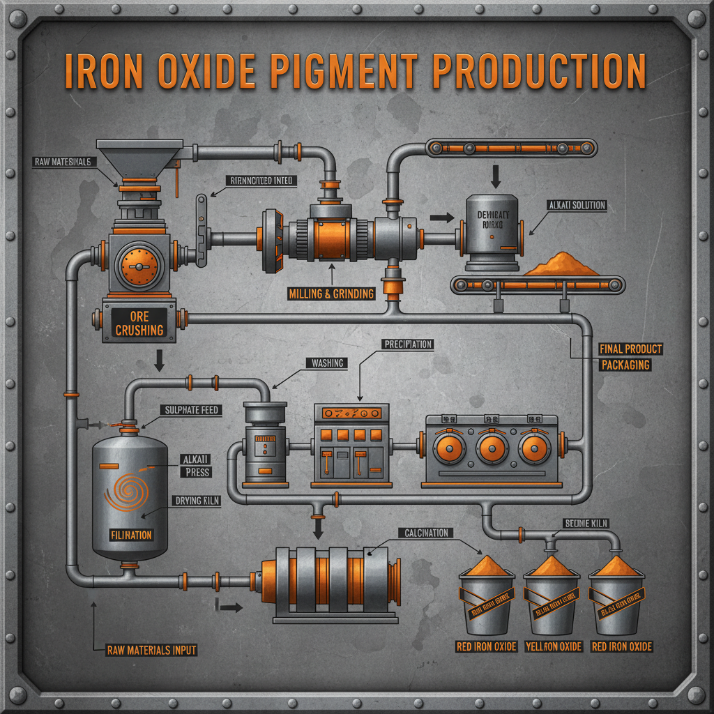 Comprehensive Guide to Iron Oxide Pigments Applications and Properties