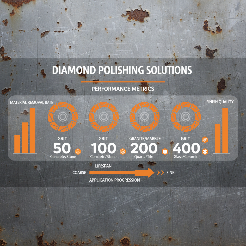 Achieve Superior Surface Finishing with High Quality 4 Diamond Polishing Pads