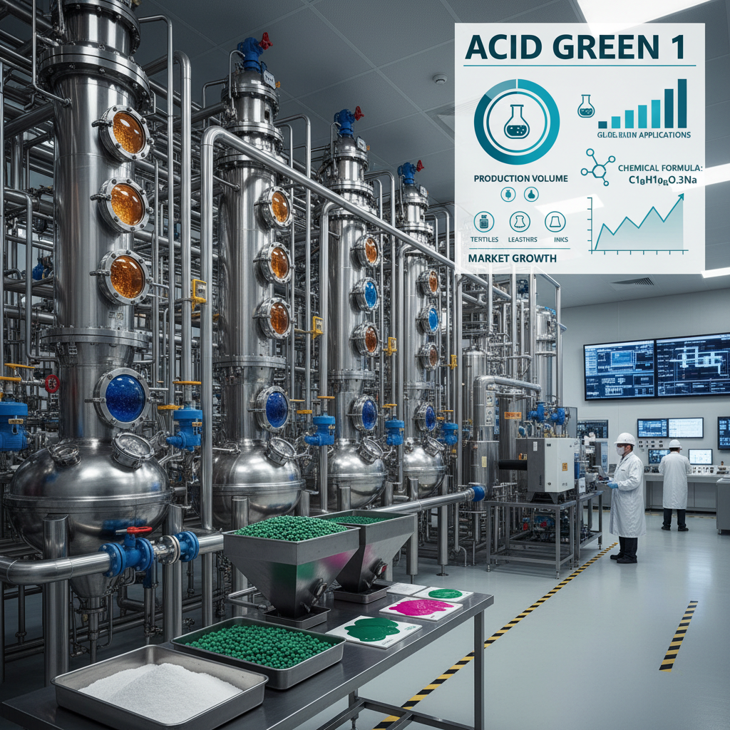 Exploring Acid Green 1 Properties Applications and Safety Guidelines