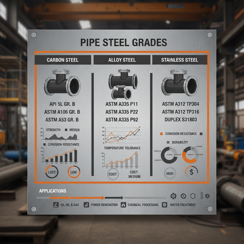 Comprehensive Guide to Understanding Pipe Steel Grades and Their Applications