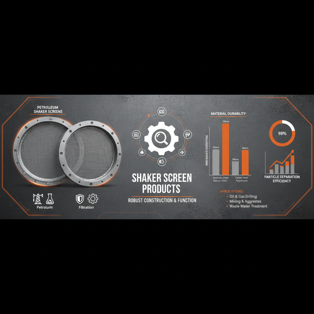 Comprehensive Guide to Shaker Screen Products for Optimal Solids Control