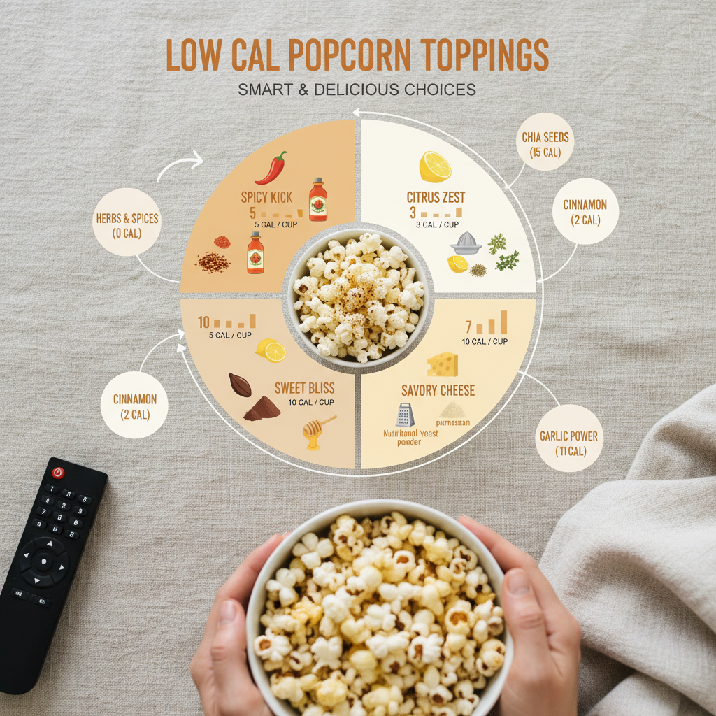 Discover Delicious and Healthy Low Cal Popcorn Toppings Ideas