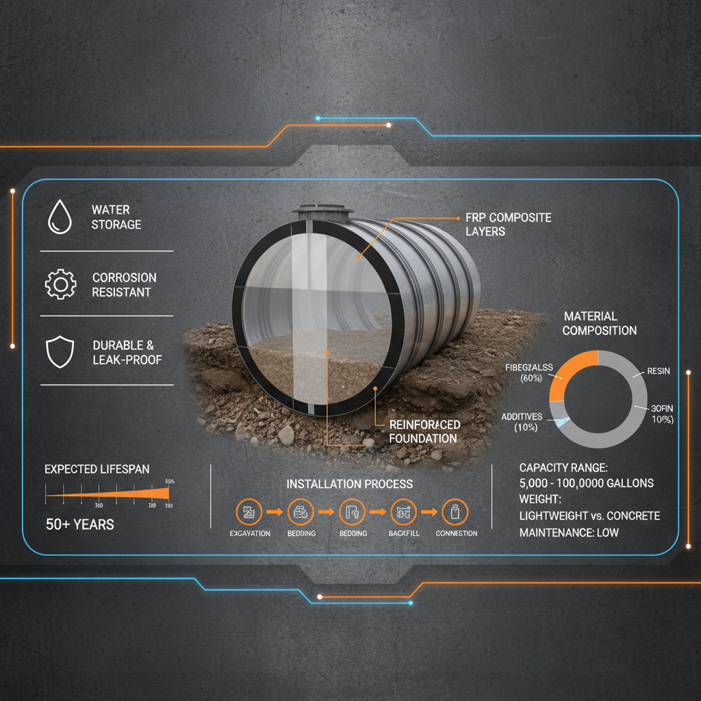 Comprehensive Guide to FRP Underground Water Tank Solutions and Applications