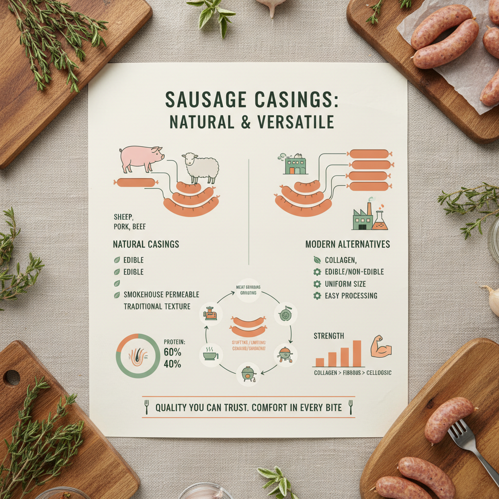 Comprehensive Guide to Intestine Sausage Casing Types and Applications