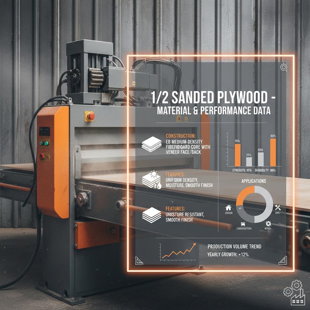 Comprehensive Guide to 1 2 Sanded Plywood Applications and Selection
