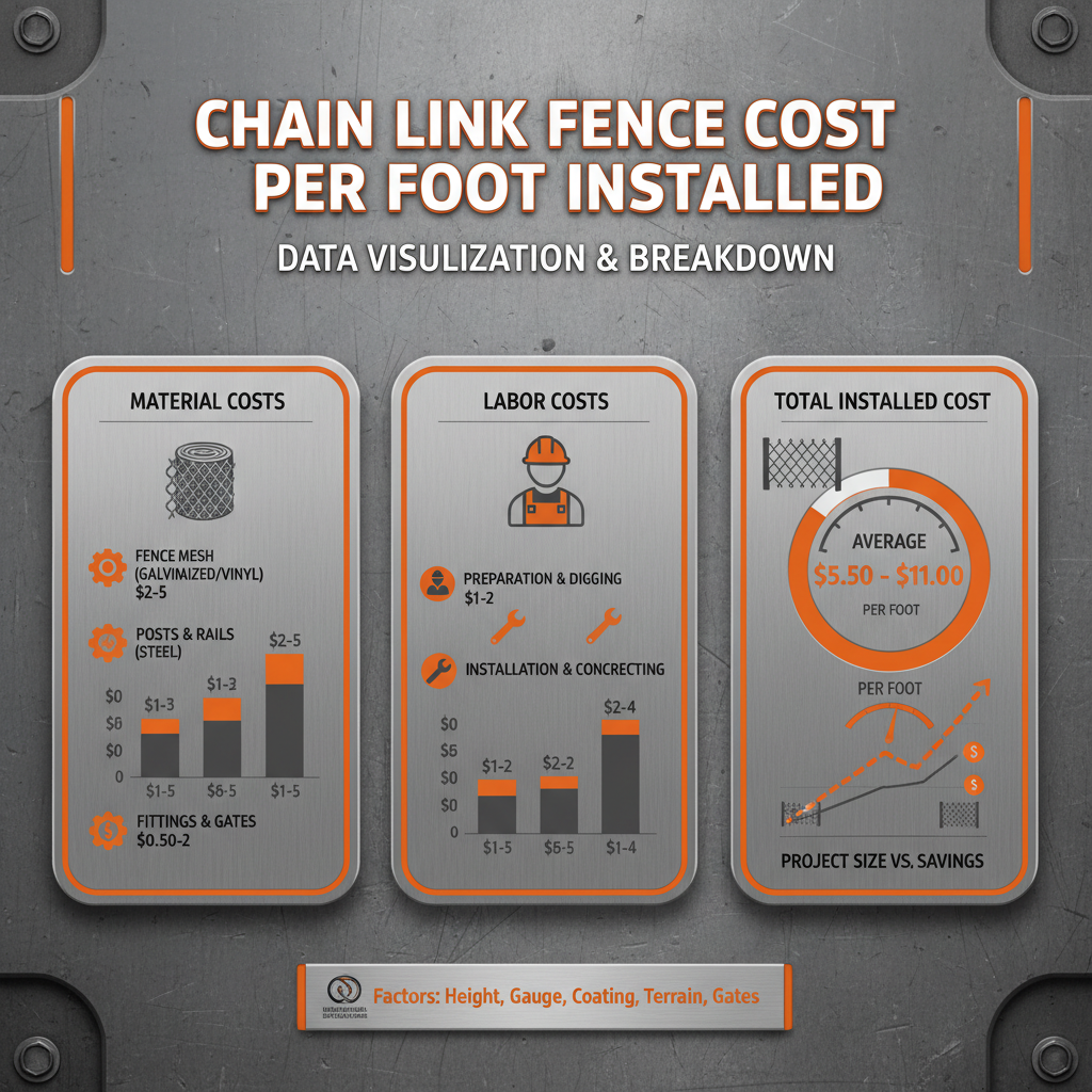 Comprehensive Guide to Chain Link Fence Cost Per Foot Installed in 2024