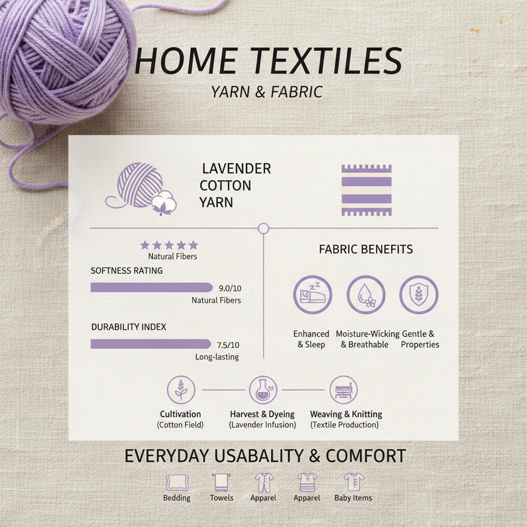 Discover the Beauty and Versatility of Lavender Cotton Yarn for Your Crafts