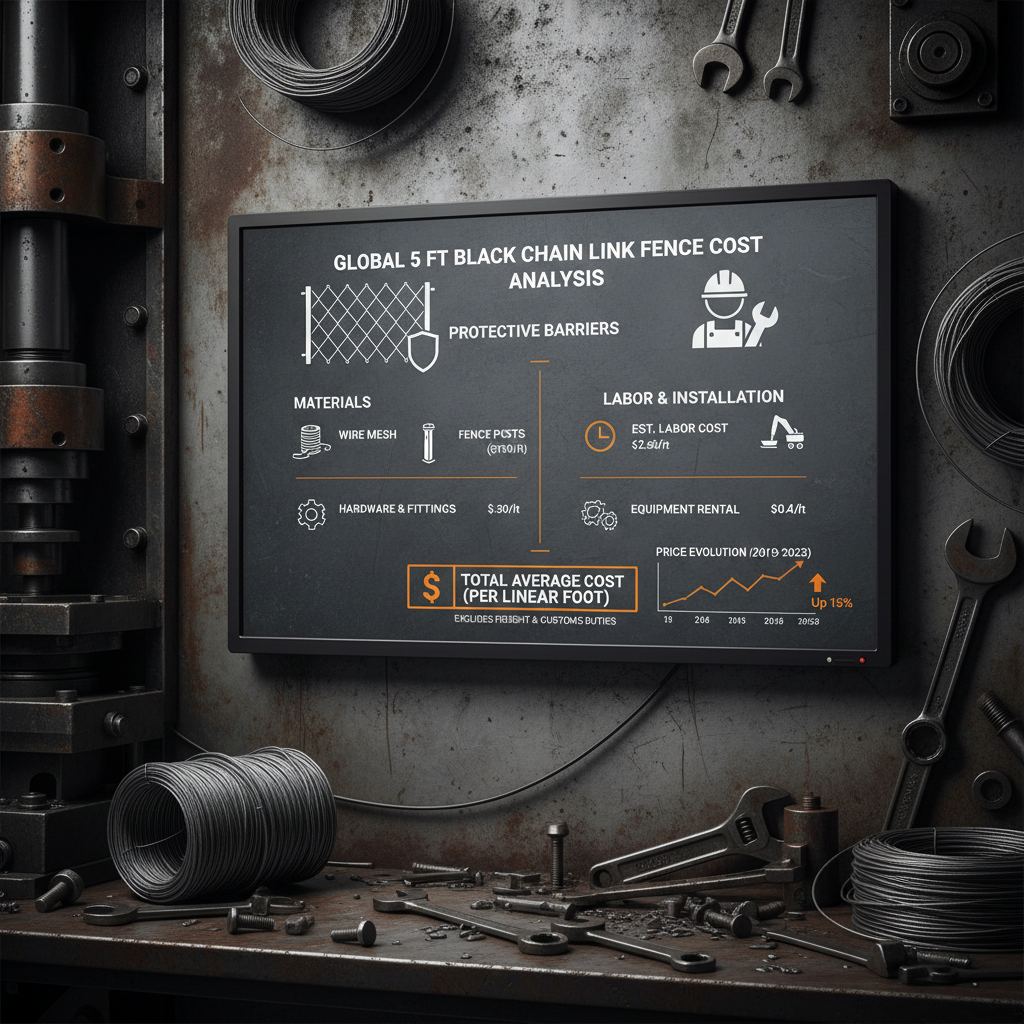 Comprehensive Guide to 5 ft Black Chain Link Fence Cost and Installation