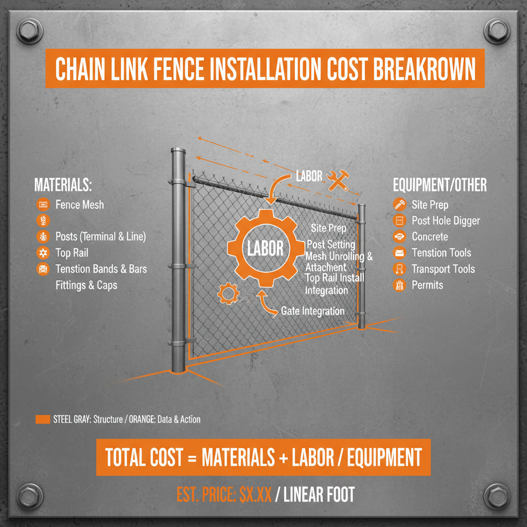 Understanding the Price of Chain Link Fence Installed and Total Project Costs