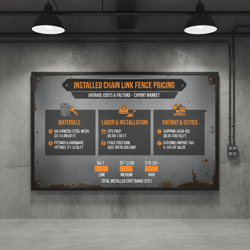 Understanding the Price of Chain Link Fence Installed and Total Project Costs