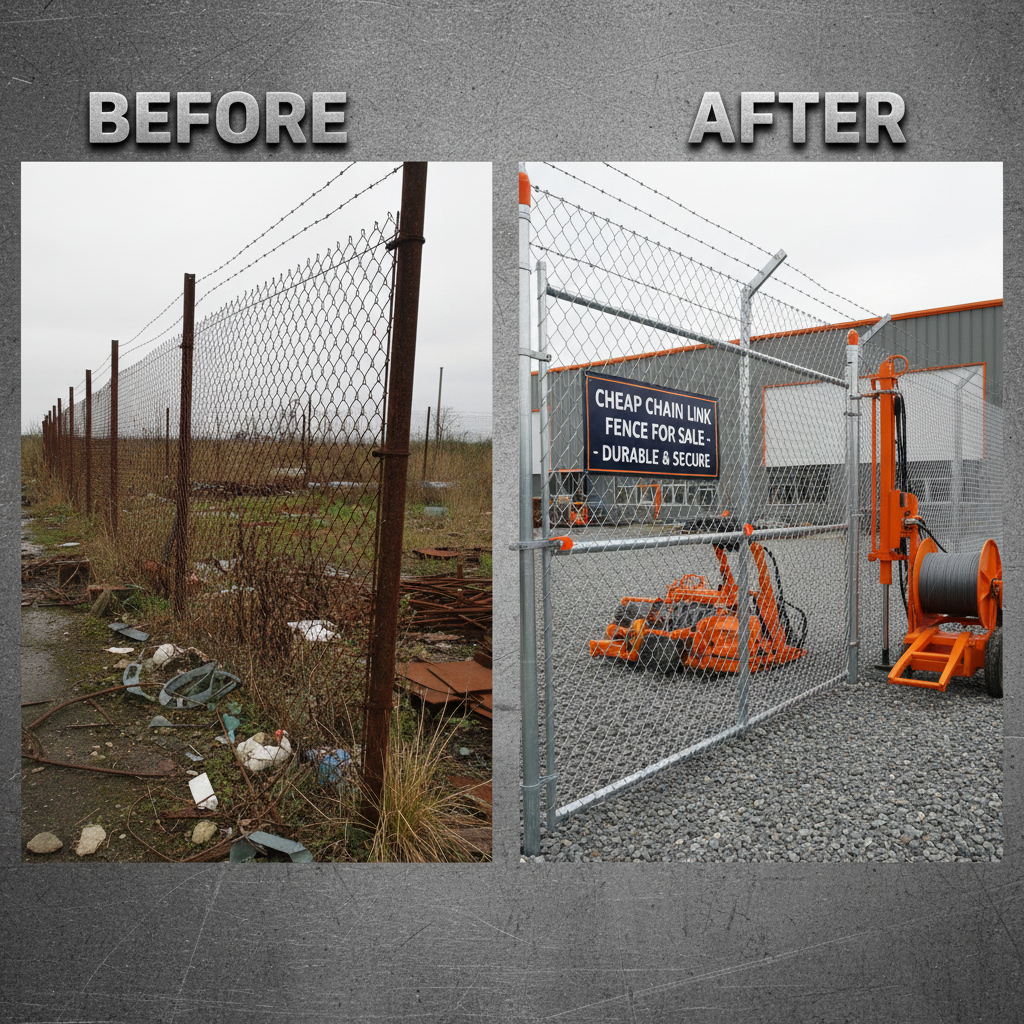 Find Affordable and Durable Cheap Chain Link Fence for Sale Today