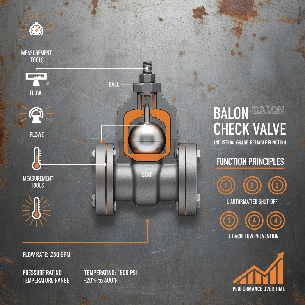 balon check valve