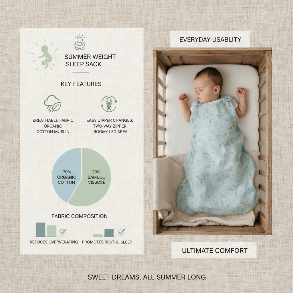 summer weight sleep sack