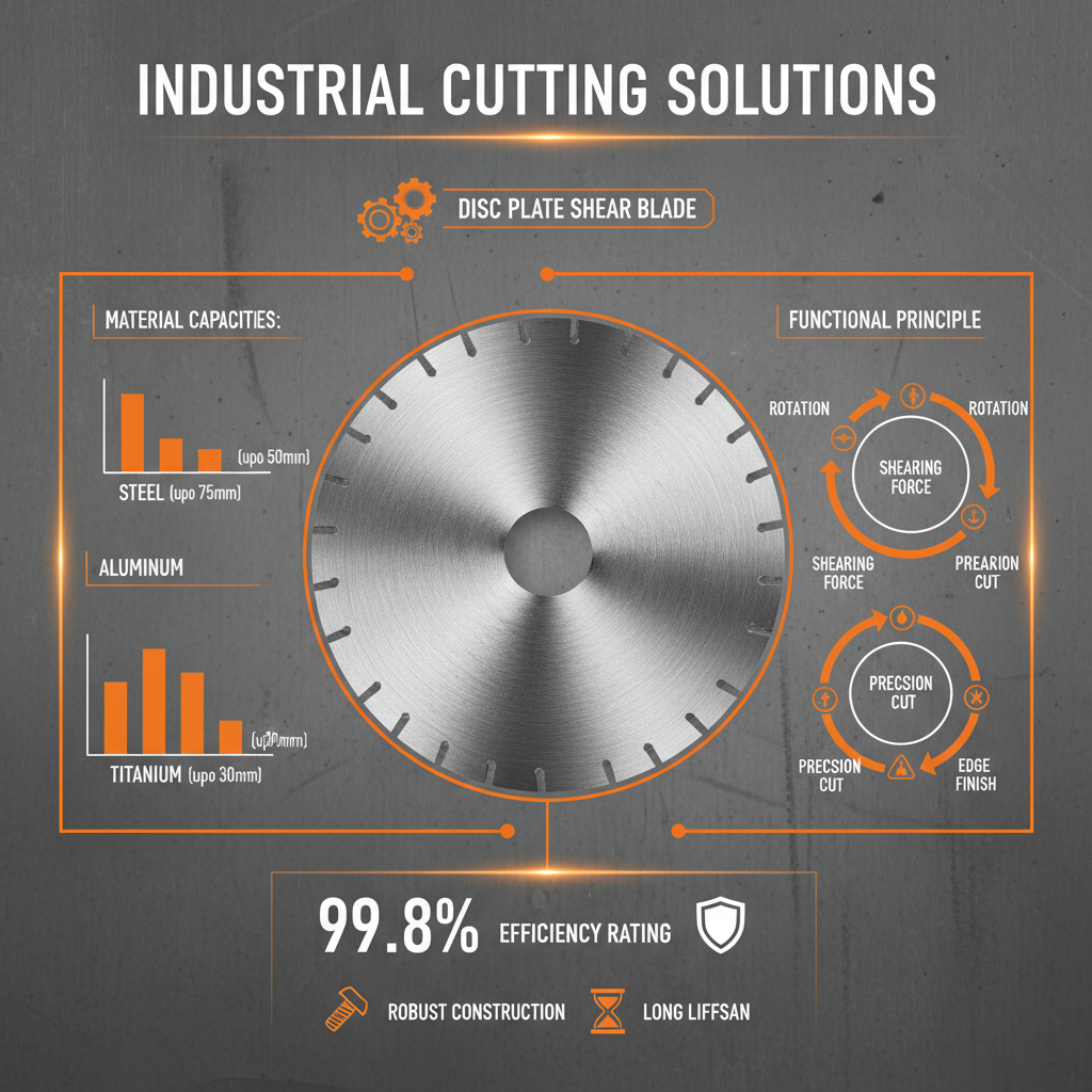 Optimizing Metal Cutting with High Performance Disc Plate Shear Blade Technology