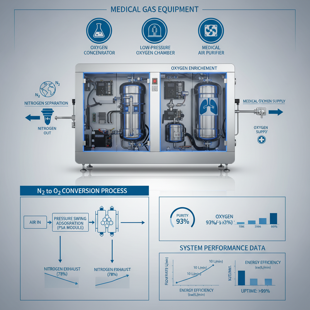 nitrogen generator to oxygen generator