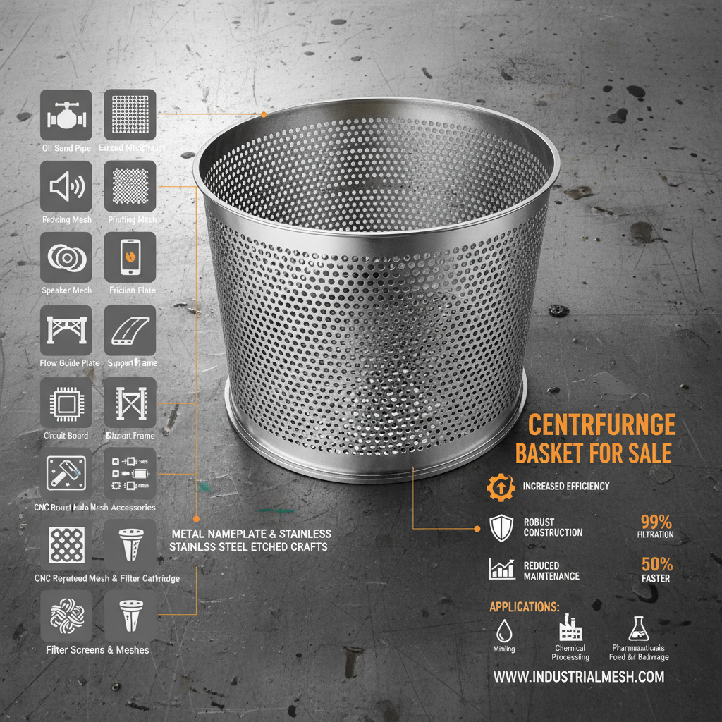 Find the Right Centrifuge Basket for Sale to Optimize Separation Processes