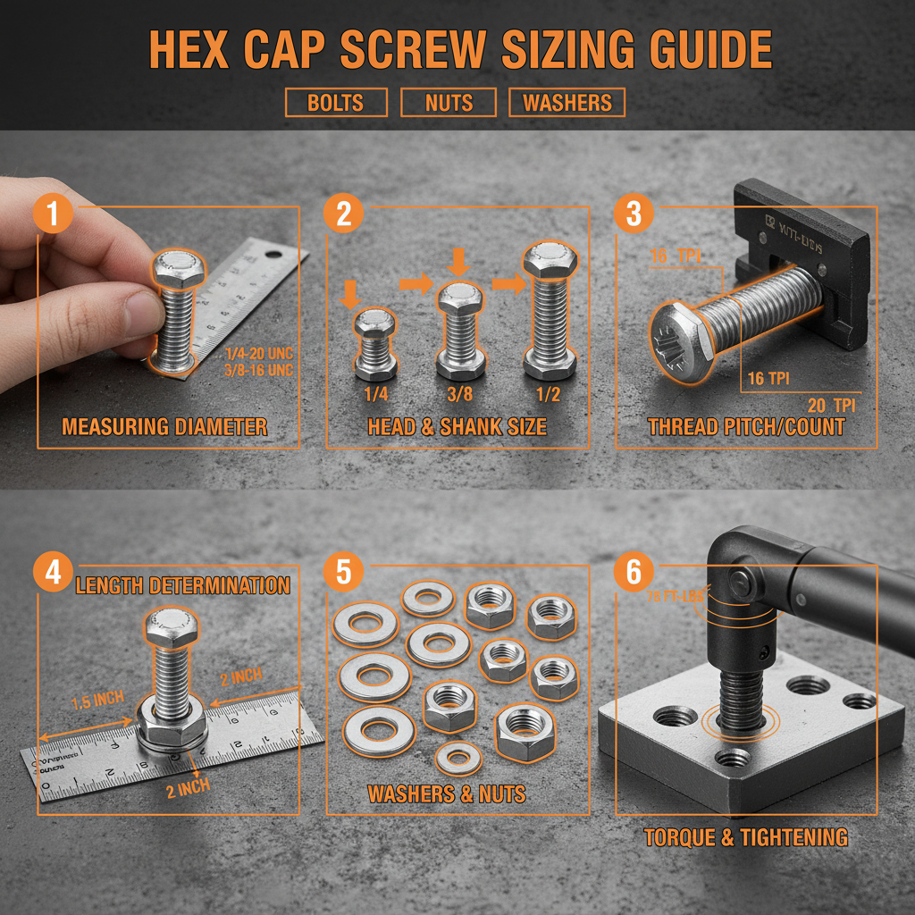 Comprehensive Guide to Hex Cap Screw Sizes Dimensions and Applications
