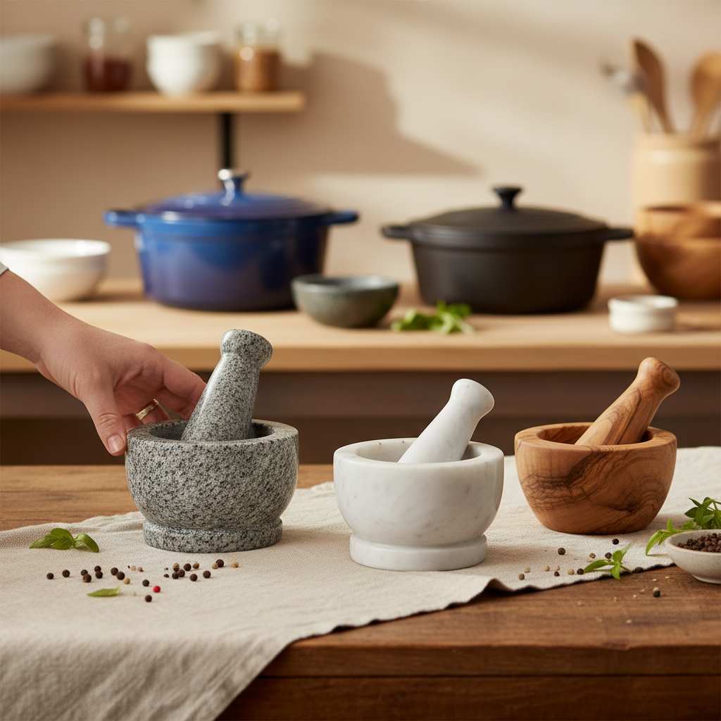 choosing a mortar and pestle