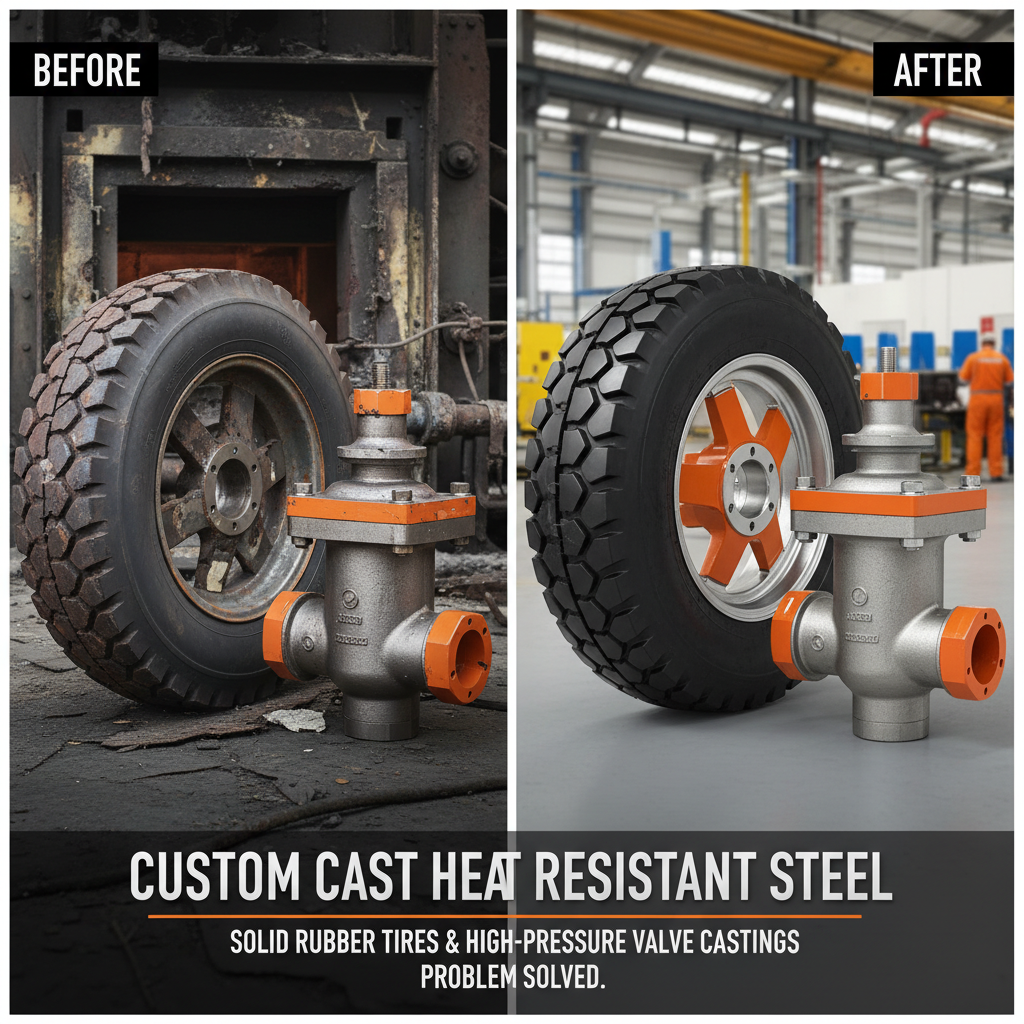 Custom Cast Heat Resistant Steel Solutions for High Temperature Applications