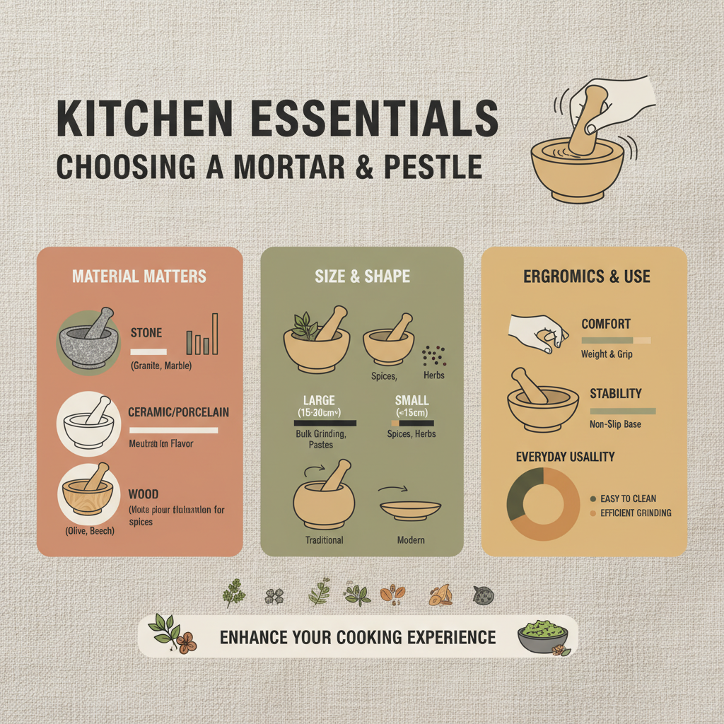 choosing a mortar and pestle