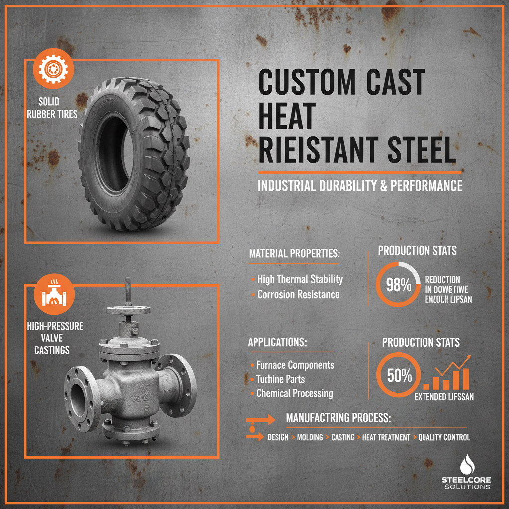 Custom Cast Heat Resistant Steel Solutions for High Temperature Applications