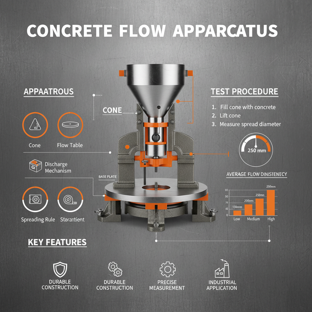 Concrete Flow Apparatus