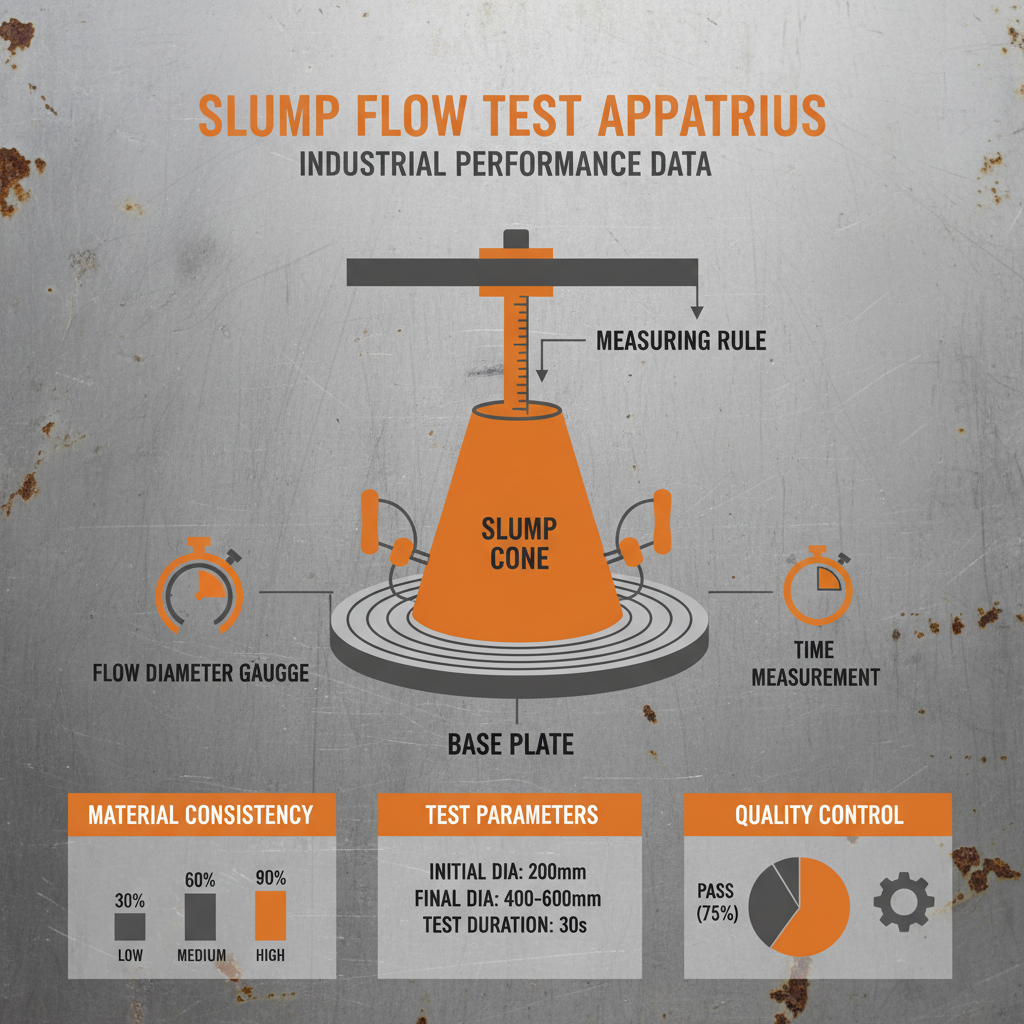 Slump Flow Test Apparatus