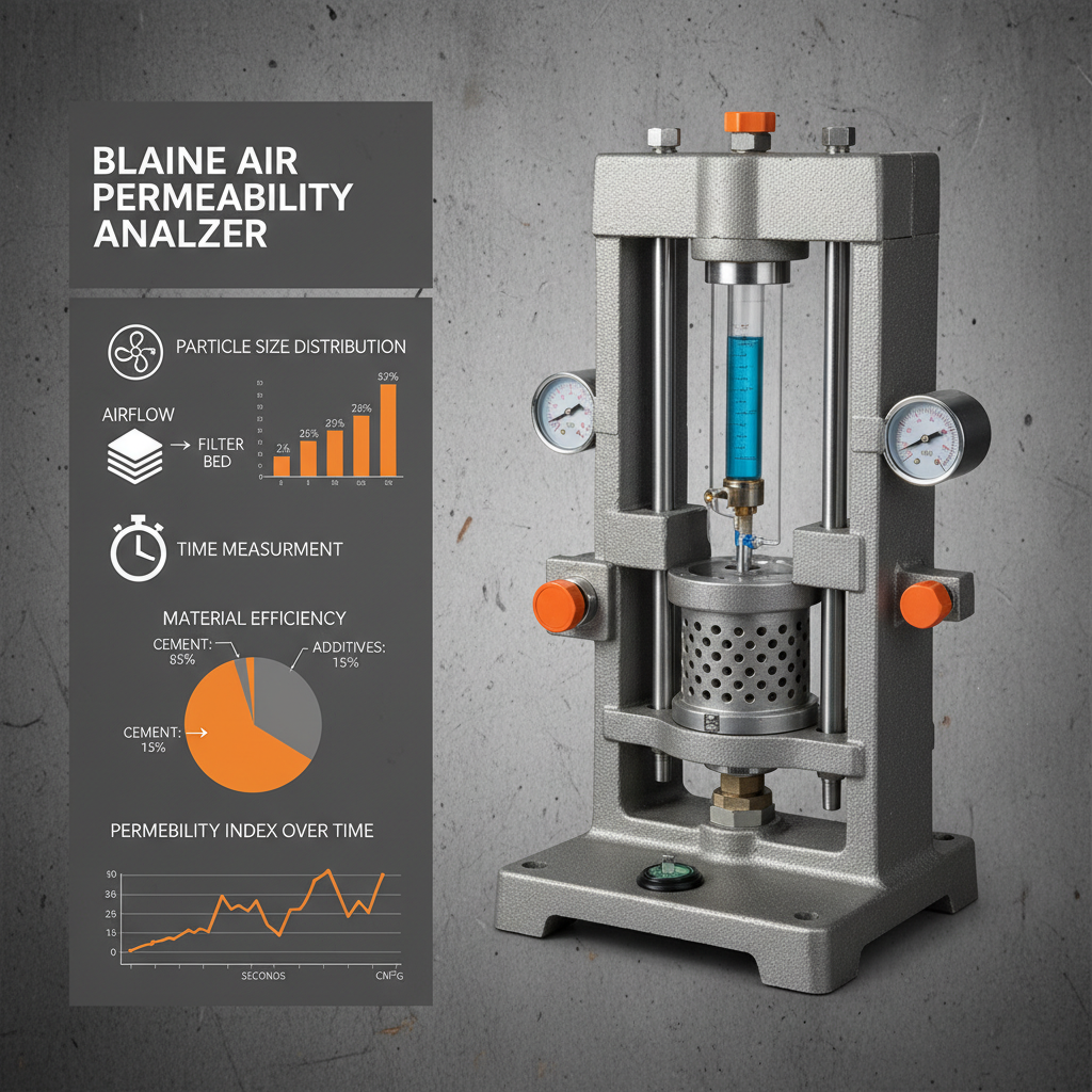 blaine air permeability apparatus