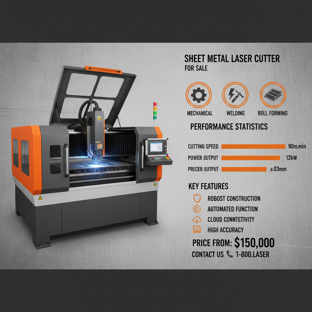 sheet metal laser cutter for sale