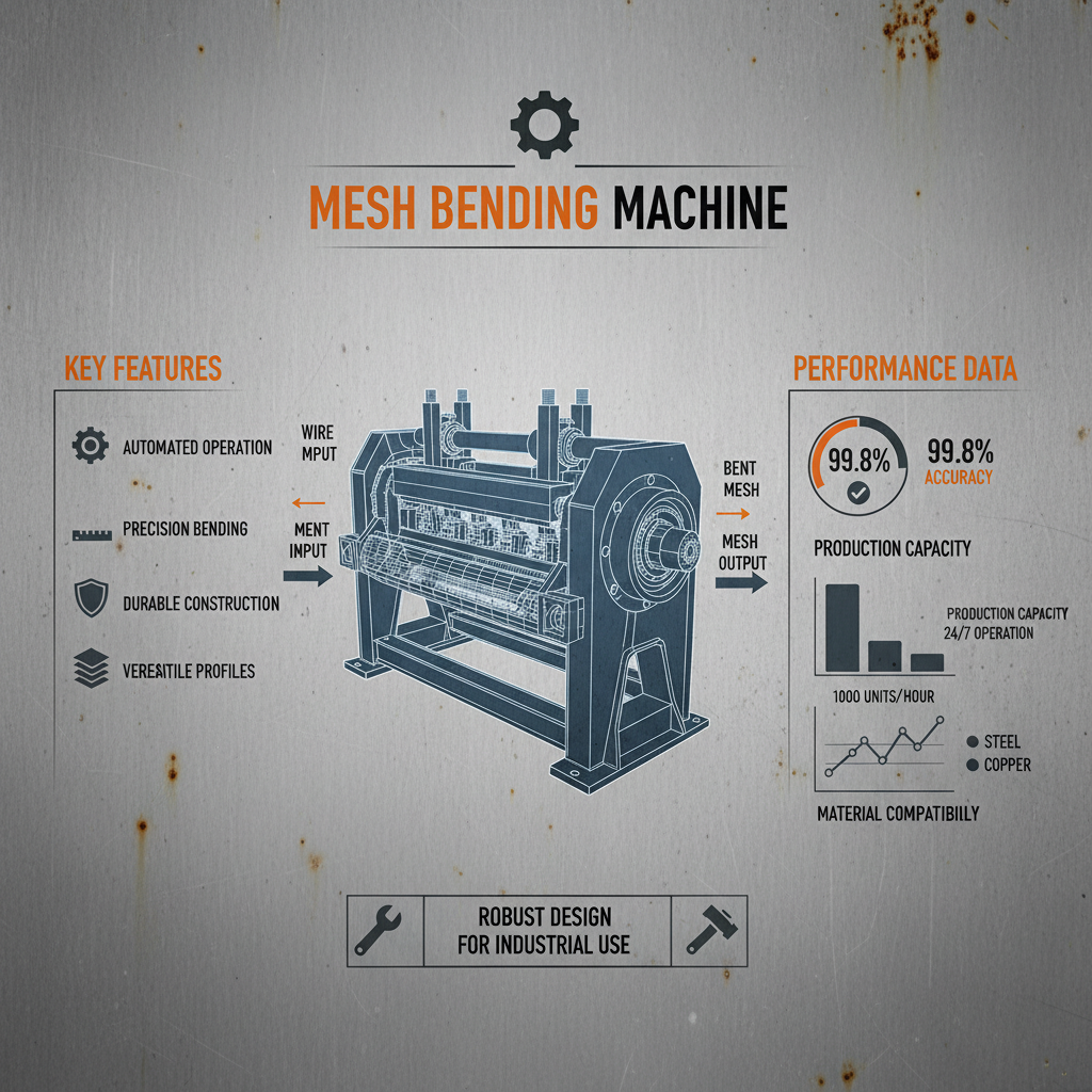 mesh bending machine