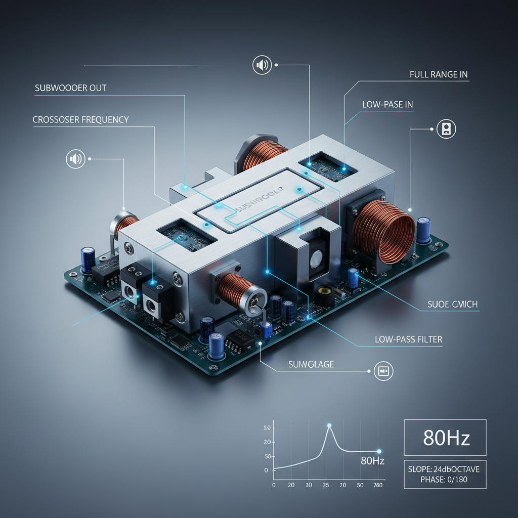 home audio subwoofer crossover